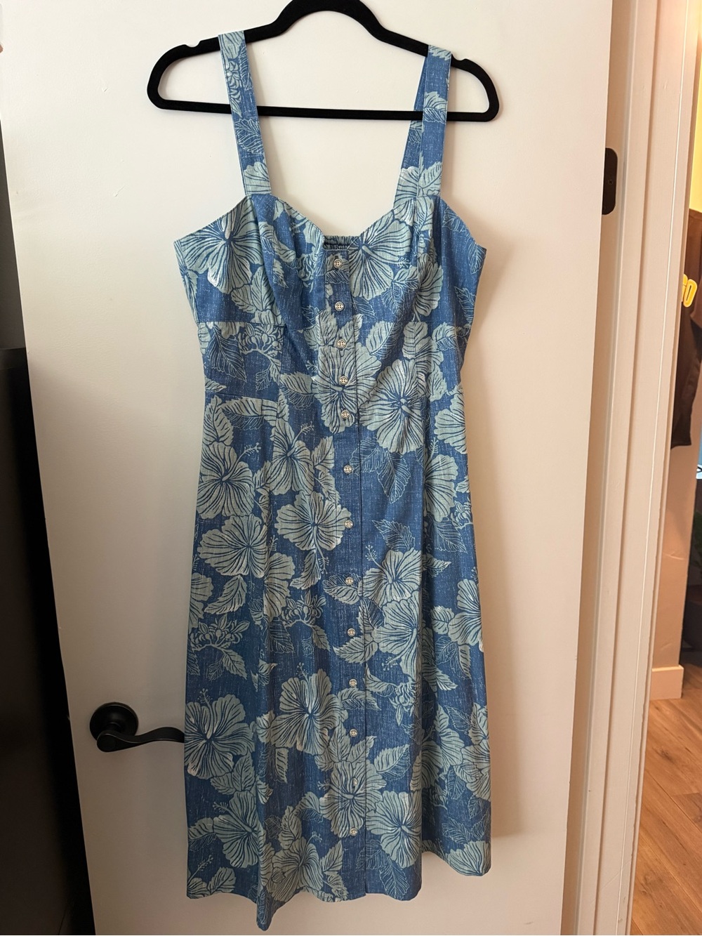 Reyn Spooner Floral Button-Front Sundress